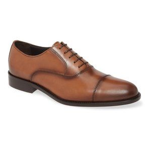 To Boot New York Caufield Cap Toe Oxford Brown Cuoio Size 11.5 M
